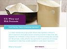 Overview of permeate